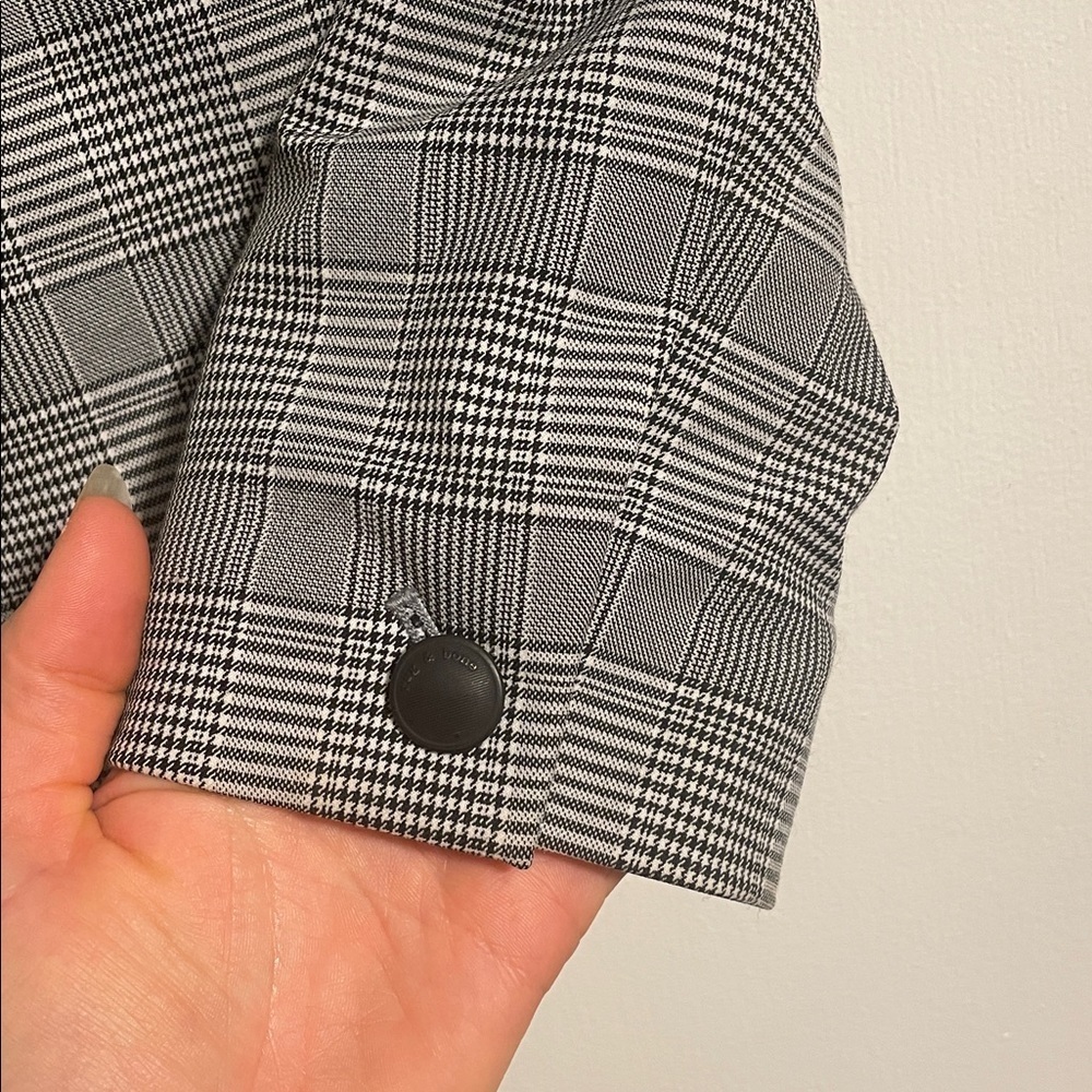 Rag & Bone Rylie Glen Plaid Grosgrain Trim Blazer Suit Set - Picture 5 of 10